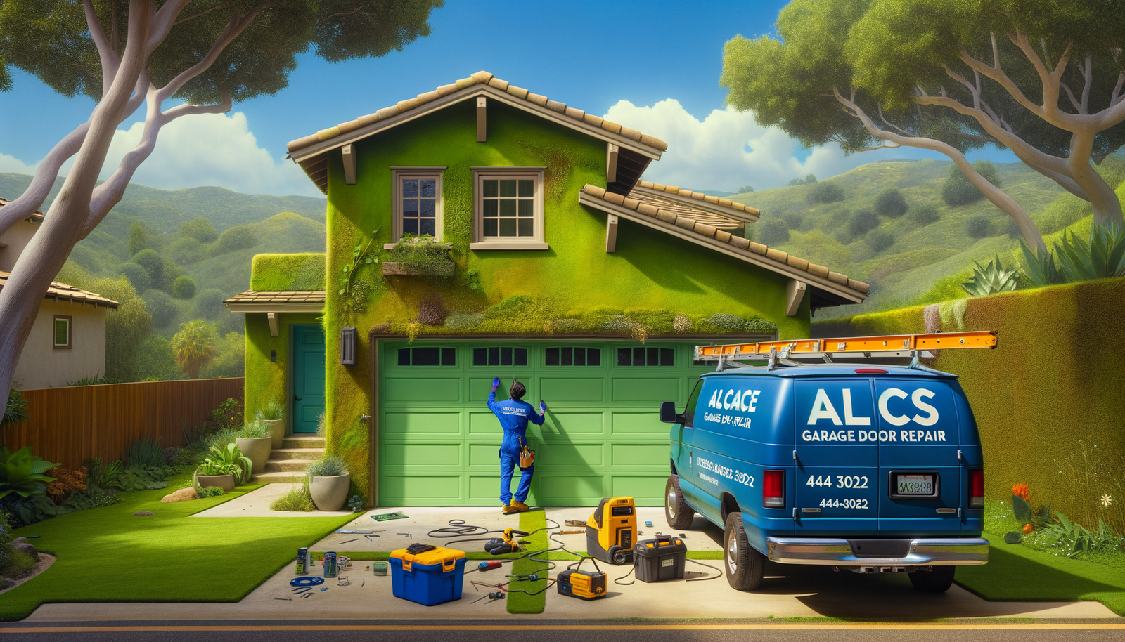 Garage Door Installation in Ramona