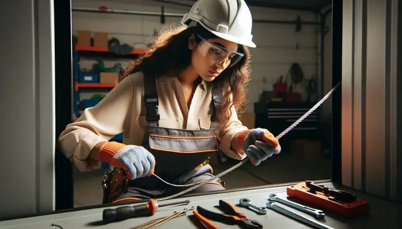 Garage Door Cable Repair — Harmony Grove
