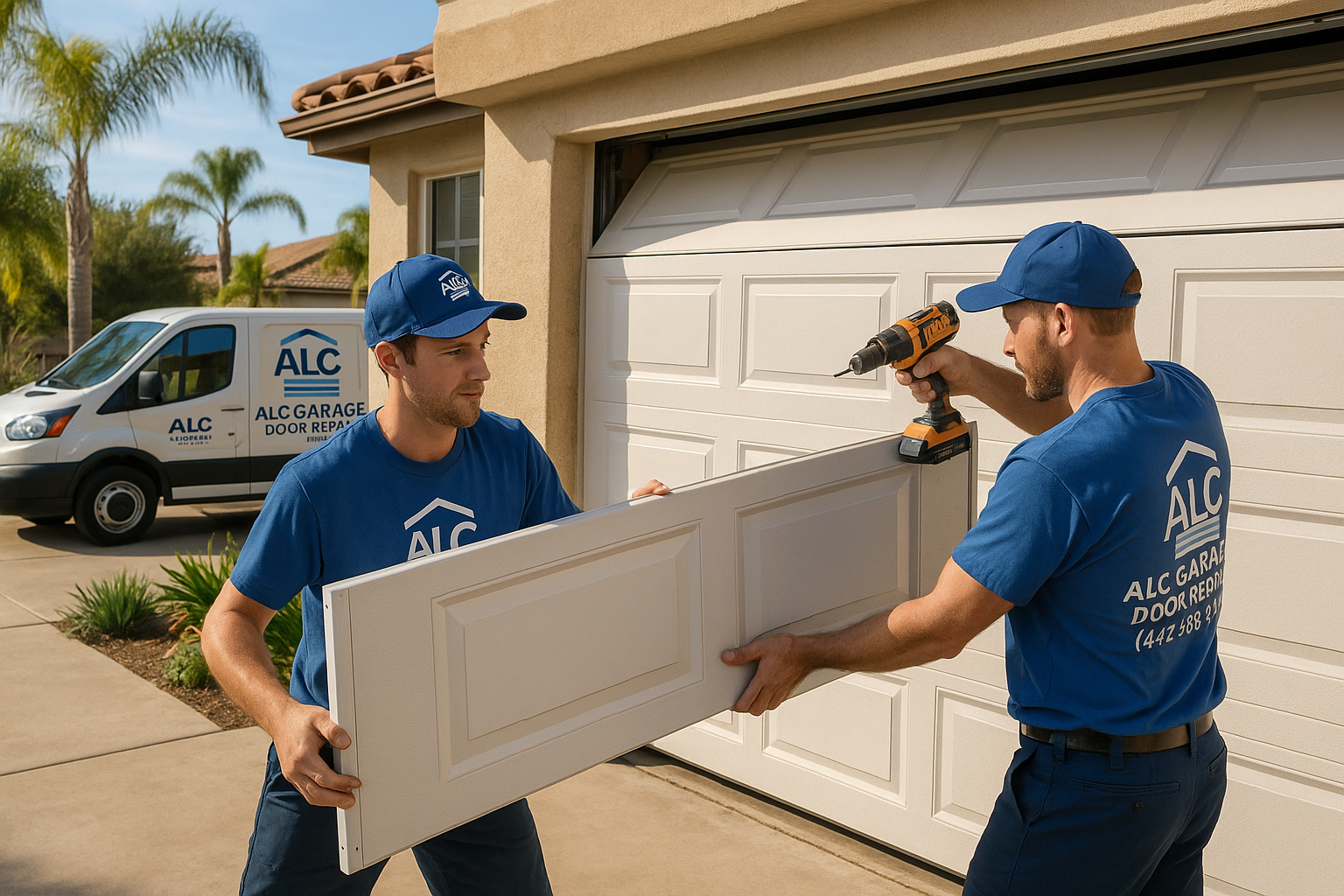 Garage Door Installation in Ramona