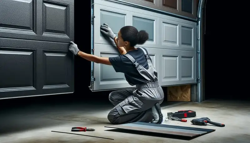 Garage Door Panel Replacement — Kúuki
