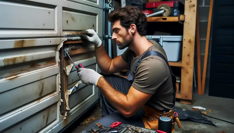 Garage Door Panel Replacement — Crest