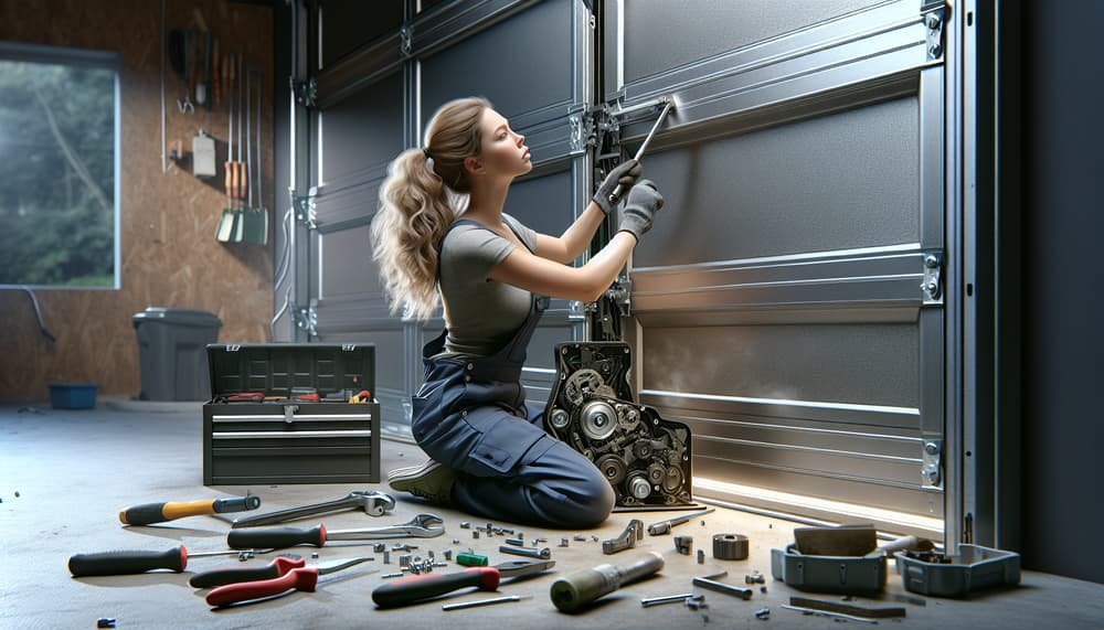 Garage door work in Ramona