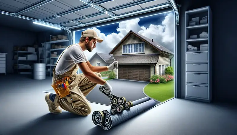 Garage Door Roller Replacement in Poway