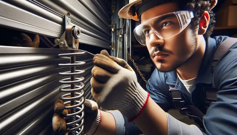 Garage Door Spring Repair — Black Mountain Ranch