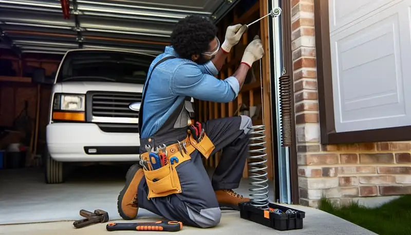 Garage Door Spring Repair — Boulder Oaks
