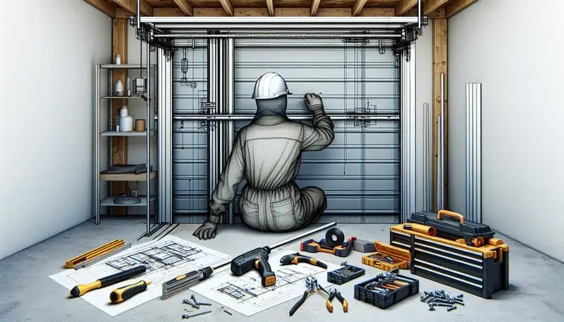 Garage Door Track Repair — Harmony Grove