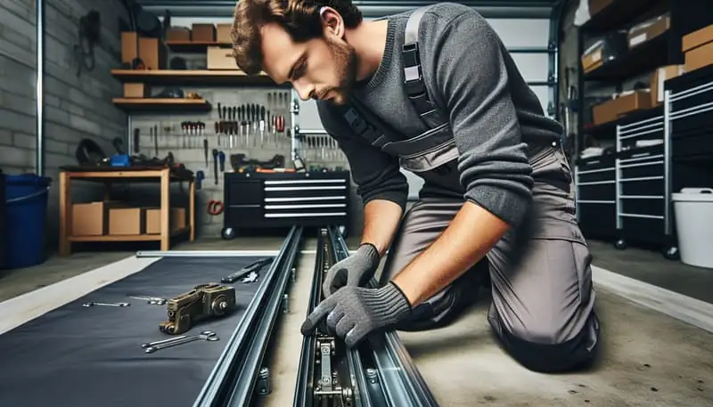Garage Door Track Repair — Ballena