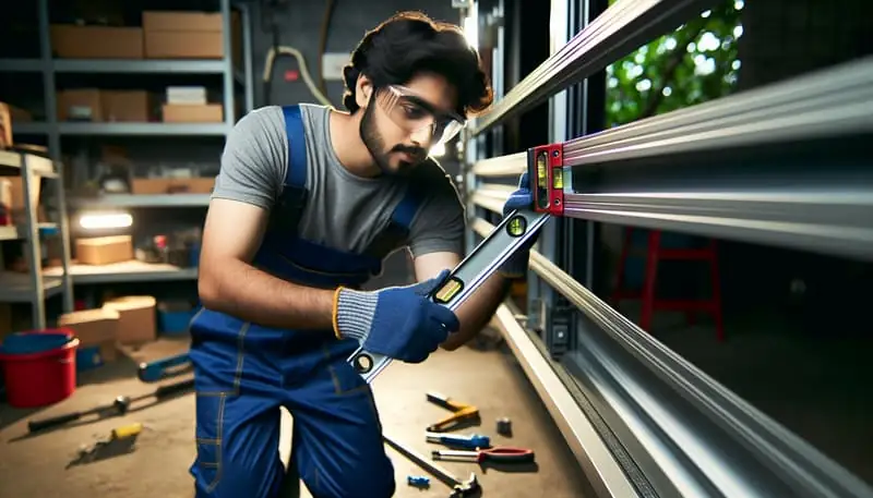 Garage Door Track Repair — Morettis Junction